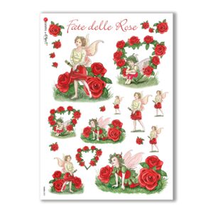 FAIRIES-0003. Papel de Arroz hadas para decoupage.