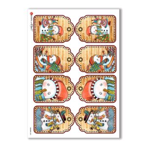 COUNTRY-0009. Papel de Arroz country para decoupage.