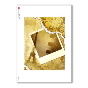 ALBUM-L-0012. Papel de Arroz album para decoupage.