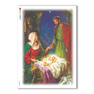 CHRISTMAS-0041. Papel de Arroz Navidad para decoupage.