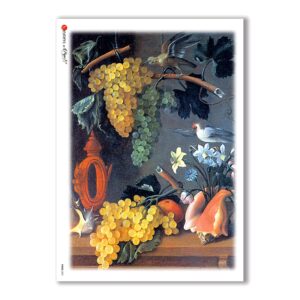 FOOD-0021. Papel de Arroz comida para decoupage.
