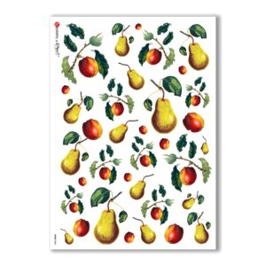 FOOD-0033. Papel de Arroz comida para decoupage.