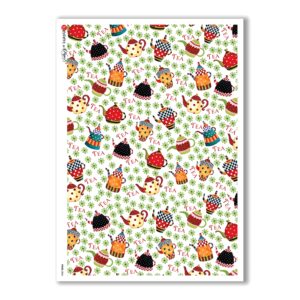 FOOD-0062. Papel de Arroz comida para decoupage.