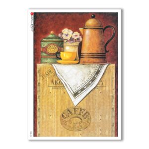 FOOD-0082. Papel de Arroz comida para decoupage.