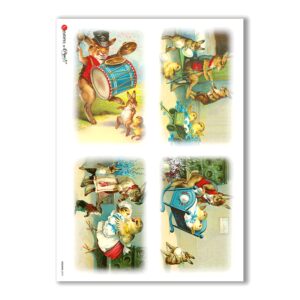 HOLIDAY-0070. Papel de Arroz festividad para decoupage.