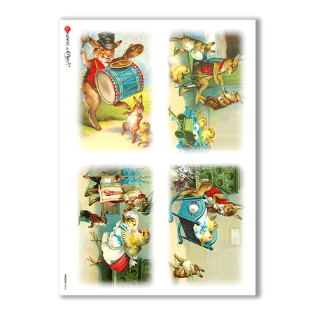 HOLIDAY-0070. Papel de Arroz festividad para decoupage.
