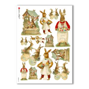 HOLIDAY-0072. Papel de Arroz festividad para decoupage.