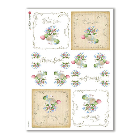 HOLIDAY-0087. Papel de Arroz festividad para decoupage.
