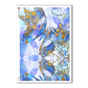 PATTERN-0007. Papel de Arroz texture para decoupage.