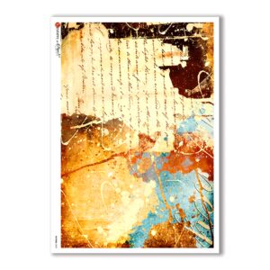 PATTERN-0009. Papel de Arroz texture para decoupage.