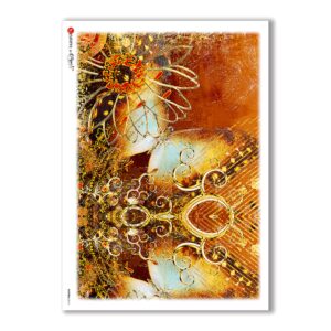 PATTERN-0010. Papel de Arroz texture para decoupage.