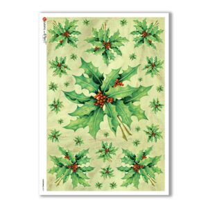 CHRISTMAS-0079. Papel de Arroz Navidad para decoupage.