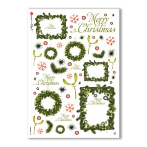 CHRISTMAS-0082. Papel de Arroz Navidad para decoupage.