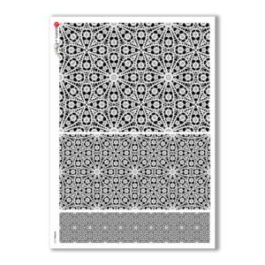 PATTERN-0121. Papel de Arroz texture para decoupage.