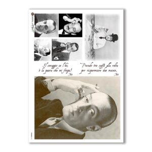 PHRASES-0011. Papel de Arroz frases para decoupage.