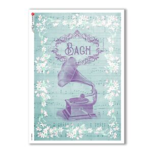 SHABBY-0003. Papel de Arroz shabby para decoupage.