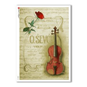 SHABBY-0005. Papel de Arroz shabby para decoupage.
