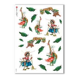 TALES-0003. Papel de Arroz cuentos para decoupage.