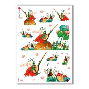 TALES-0004. Papel de Arroz cuentos para decoupage.