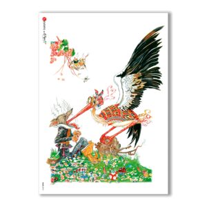 TALES-0018. Papel de Arroz cuentos para decoupage.