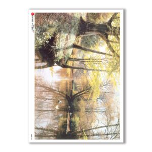 VIEWS-0049. Papel de Arroz paisajes para decoupage.
