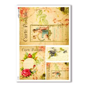SCENE-0050. Papel de Arroz pictórico para decoupage.