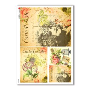 SCENE-0054. Papel de Arroz pictórico para decoupage.