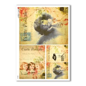 SCENE-0057. Papel de Arroz pictórico para decoupage.