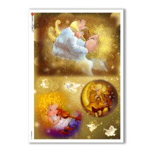 CHRISTMAS-0130. Papel de Arroz Navidad para decoupage.