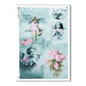 CULT-0137. Papel de Arroz sacras para decoupage.