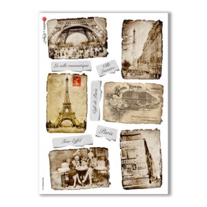 OLD-PHOTOS-0086. Papel de Arroz victoriano para decoupage.