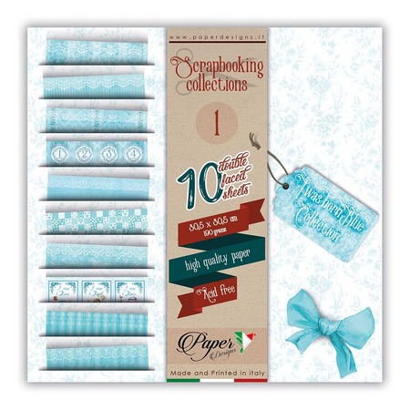 IWASBORNBLUE_COLLECTION. Scrapbooking collection