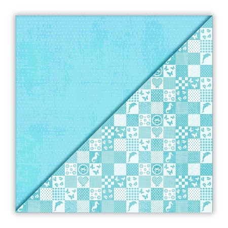 IWASBORNBLUE - 006. Scrapbooking foglio singolo