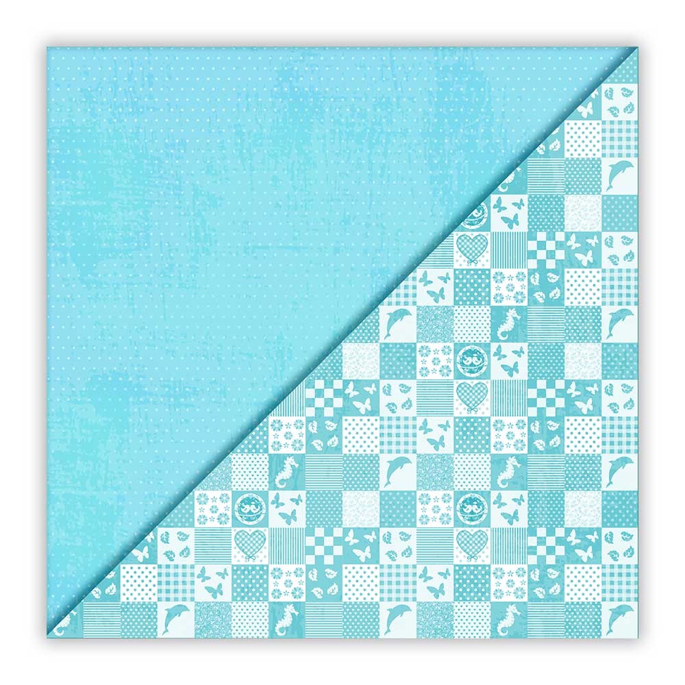 IWASBORNBLUE - 006. Scrapbooking foglio singolo