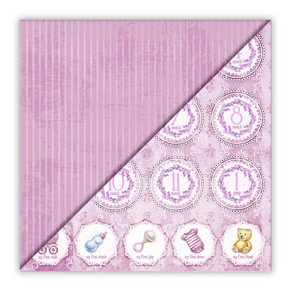 IWASBORNPINK - 004. Scrapbooking foglio singolo