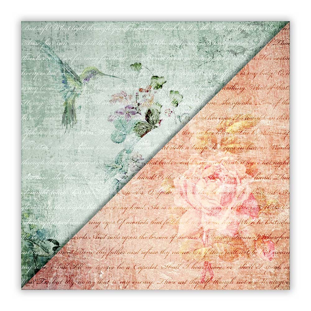 POEMS - 001. Scrapbooking foglio singolo