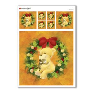 CHRISTMAS-0168. Papel de Arroz Navidad para decoupage.