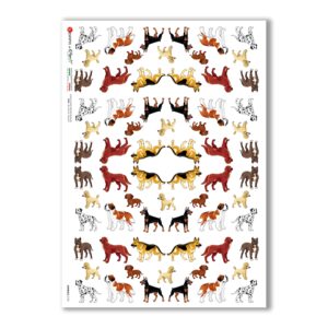 ANIMALS-0135. Papel de Arroz animales para decoupage.