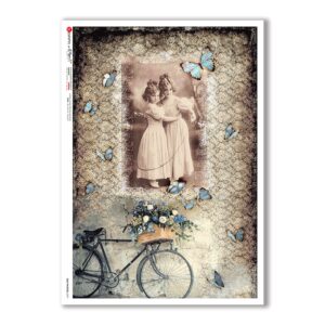 OLD-PHOTOS-0091. Papel de Arroz victoriano para decoupage.