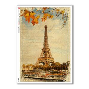VIEWS-0153. Papel de Arroz paisajes para decoupage.