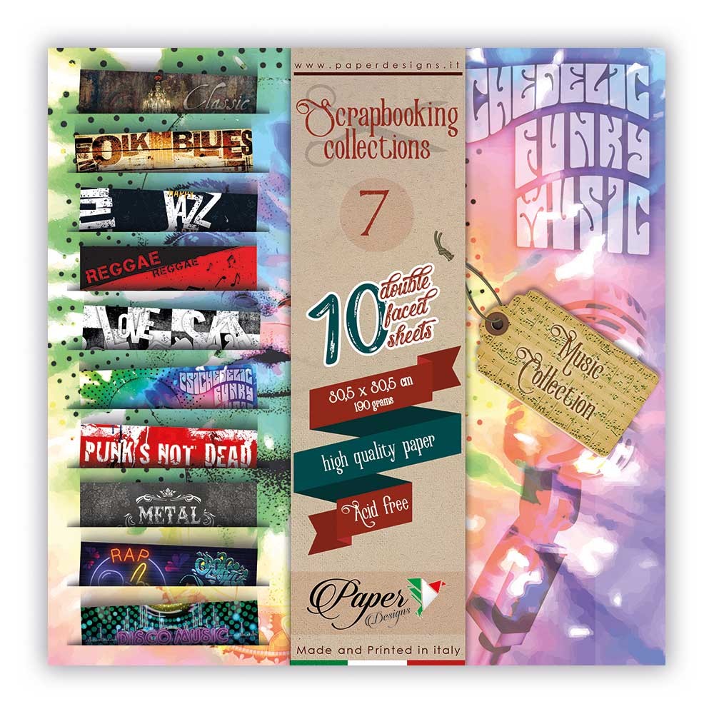 MUSIC COLLECTION. Scrapbooking collection