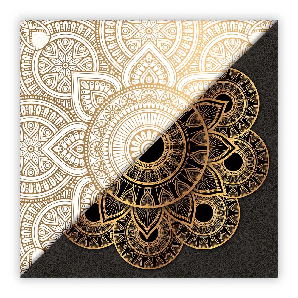 MANDALA - 001. Scrapbooking foglio singolo