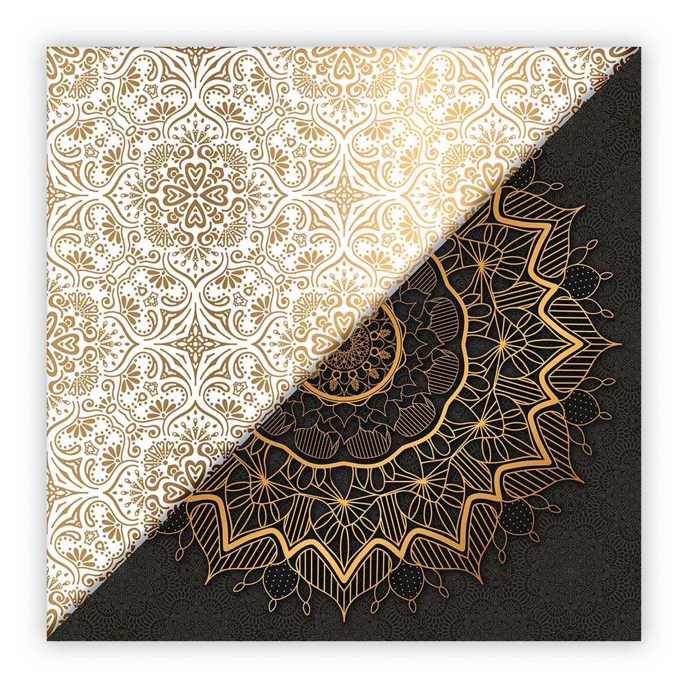 MANDALA - 008. Scrapbooking foglio singolo