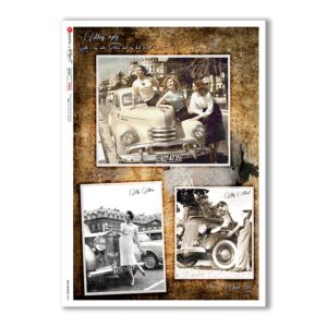 OLD-PHOTOS-0094. Papel de Arroz victoriano para decoupage.