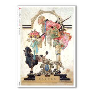 SCENE-0089. Papel de Arroz pictórico para decoupage.