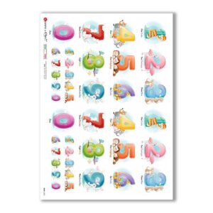 BABY-0082. Papel de Arroz niños para decoupage