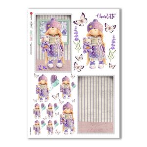 COUNTRY-0070. Papel de Arroz country para decoupage.