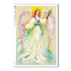 CULT-0149. Papel de Arroz sacras para decoupage.