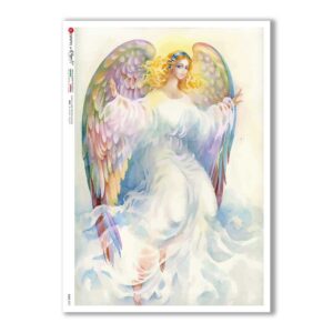 CULT-0151. Papel de Arroz sacras para decoupage.