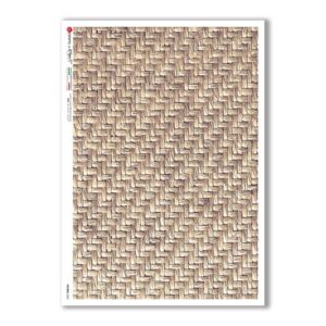 PATTERN-0202. Papel de Arroz texture para decoupage.